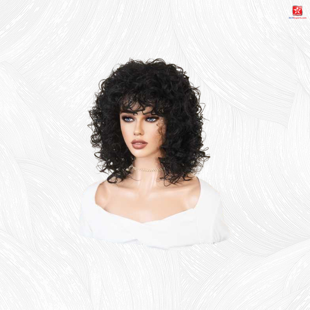 Wholesale Women's Black Afro Short Curly Wig Curly Wigs for Black Women Human Hair Human Hair Wigs Curly