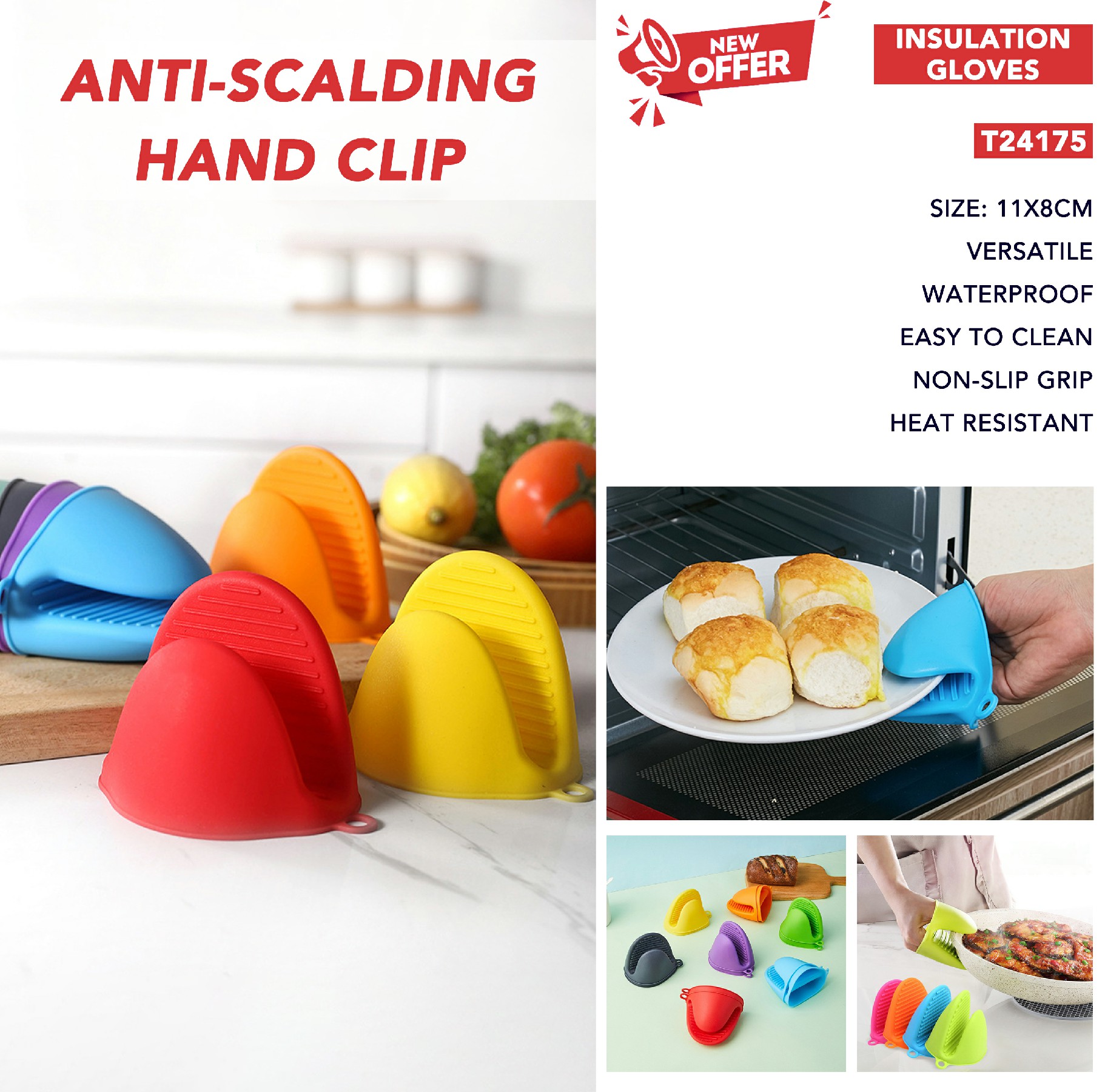 Silicone Mini Oven Mitts: A Convenient And Essential Kitchen Accessory