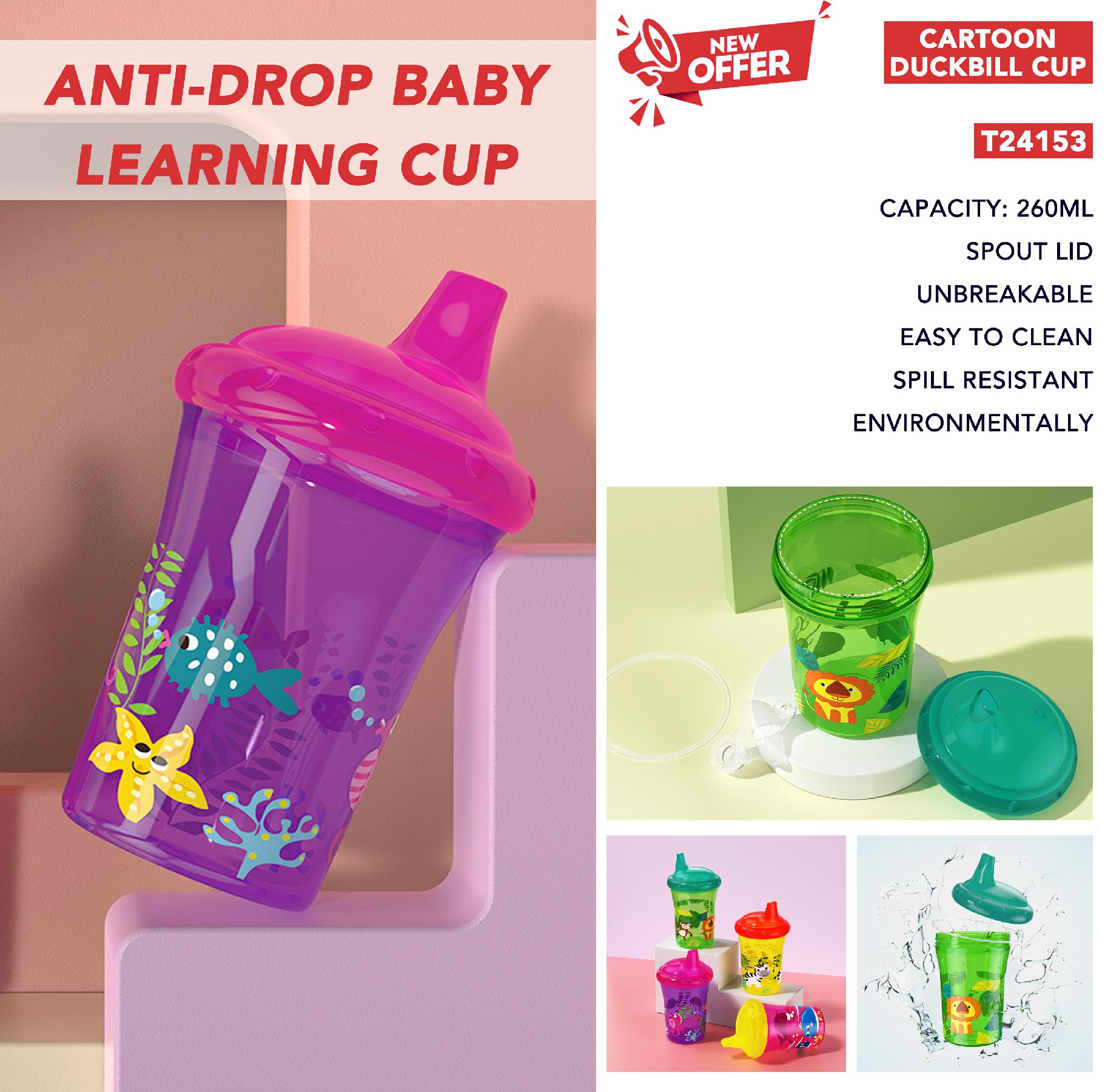 The Perfect Baby Learning Drinking Cup: A Spill-Resistant And Environmentally Friendly Choice