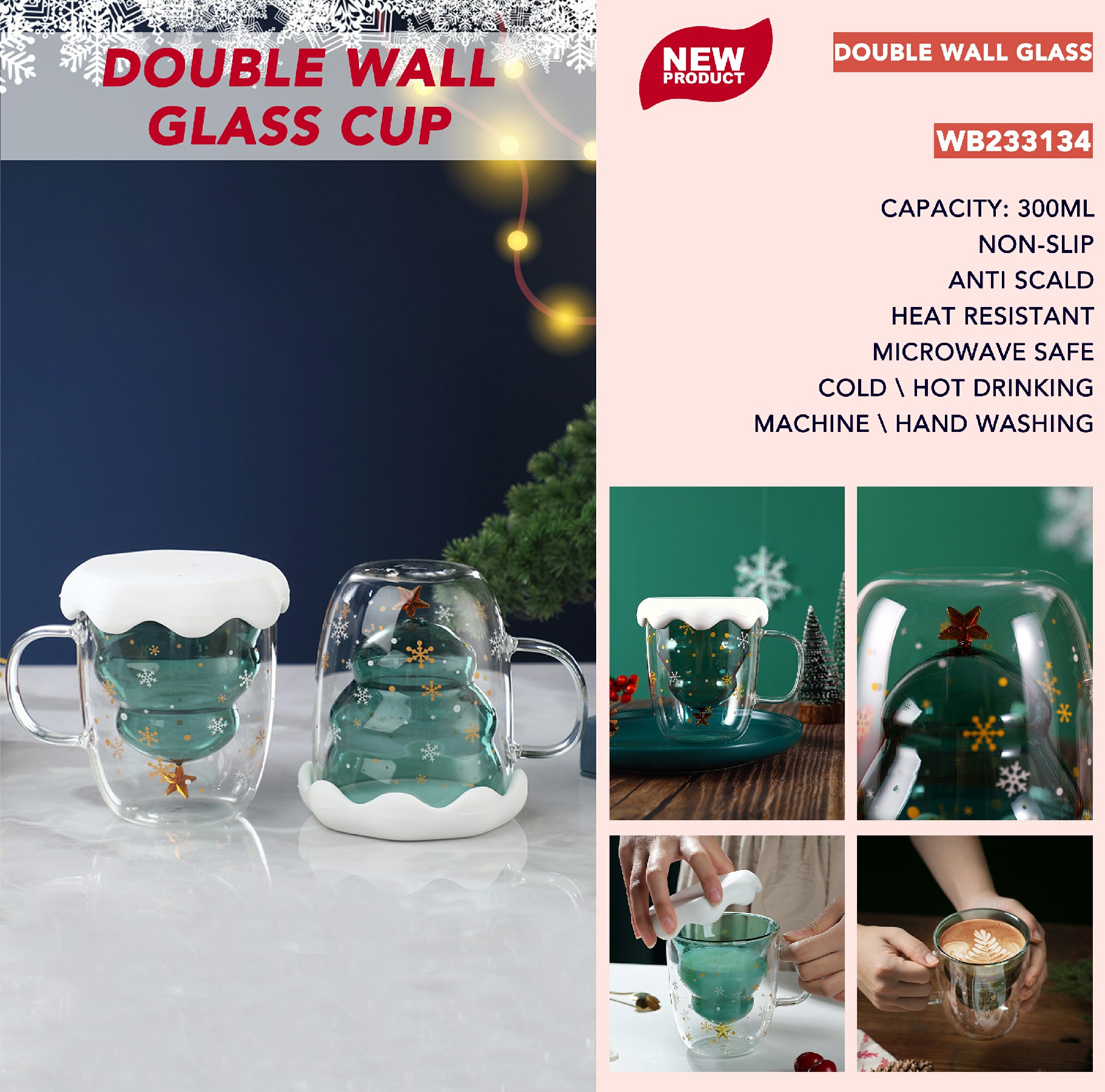 Enhance Your Coffee Experience with Double Wall Glass Coffee Mugs