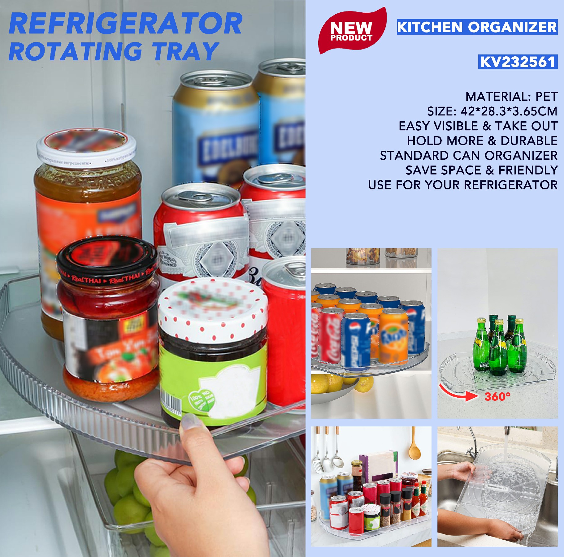 Efficiently Organize Your Kitchen with Rotating Storage Solutions