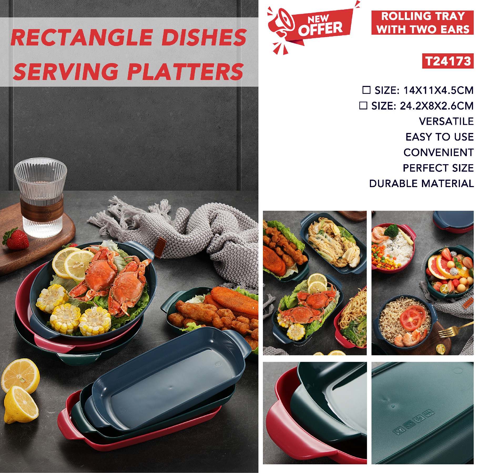 Rectangle Dishes Serving Platters: The Perfect Blend of Functionality And Style