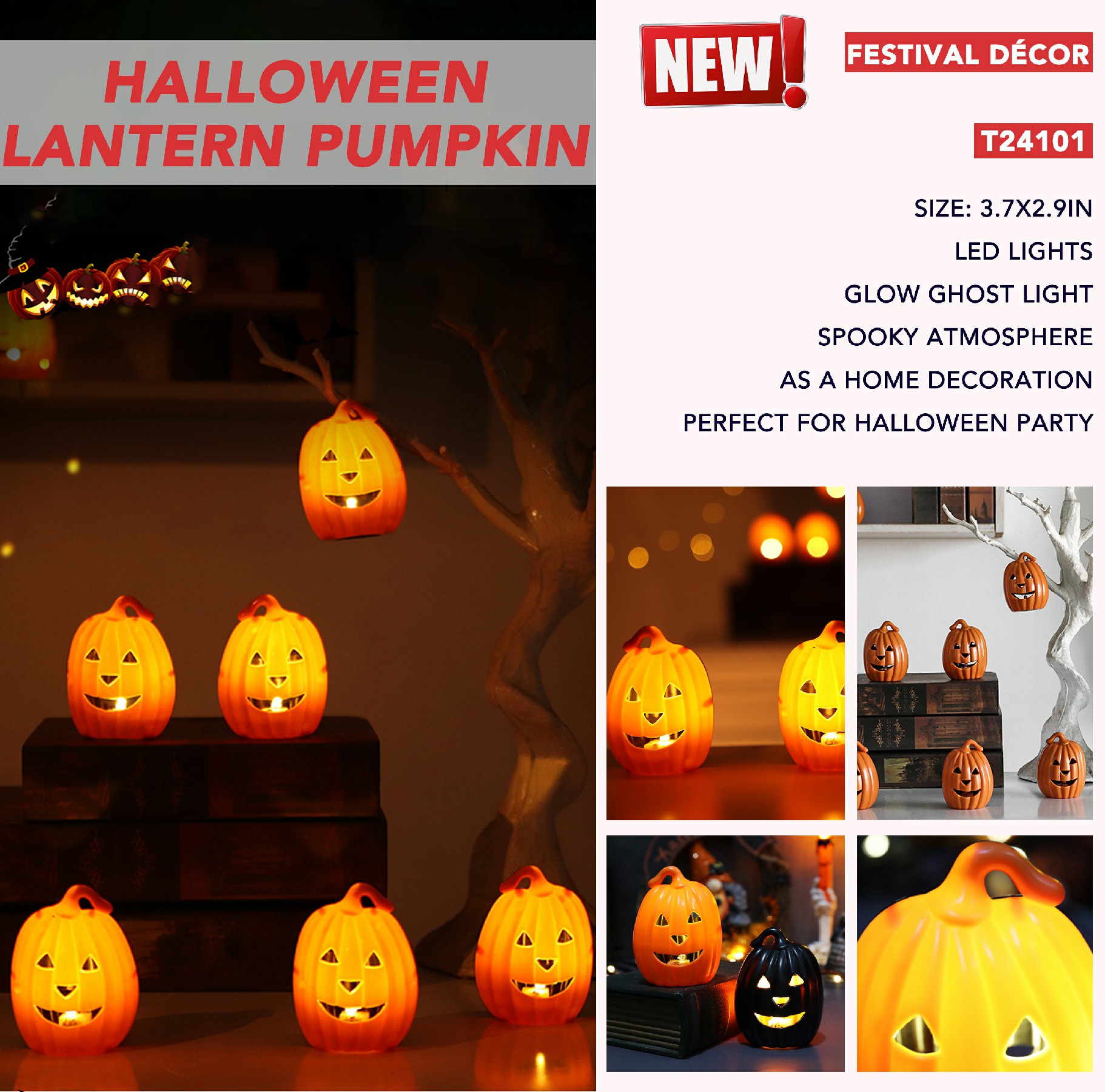 Creating A Spooky Atmosphere with Halloween Lantern Pumpkins