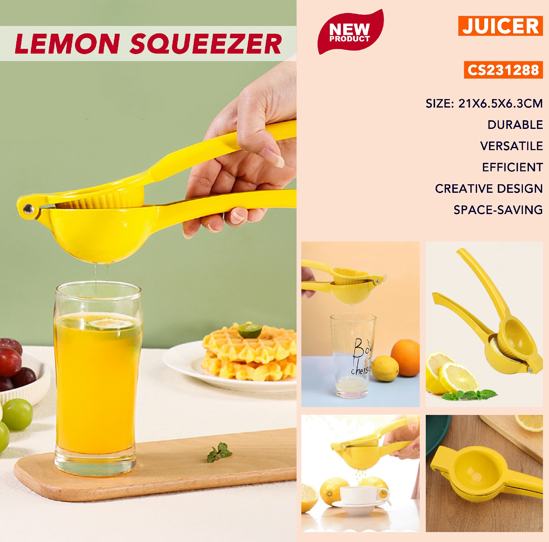 The Ultimate Lemon Lime Squeezer: A Must-Have Kitchen Gadget The Ultimate Lemon Lime Squeezer: A Must-Have Kitchen Gadget