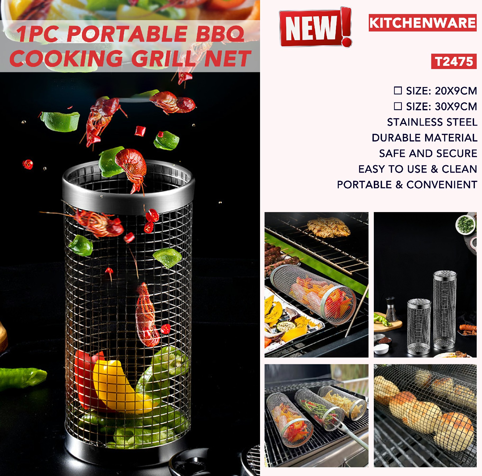 The Ultimate Roller BBQ Grill Net: Your Key To An Unforgettable Grilling Experience
