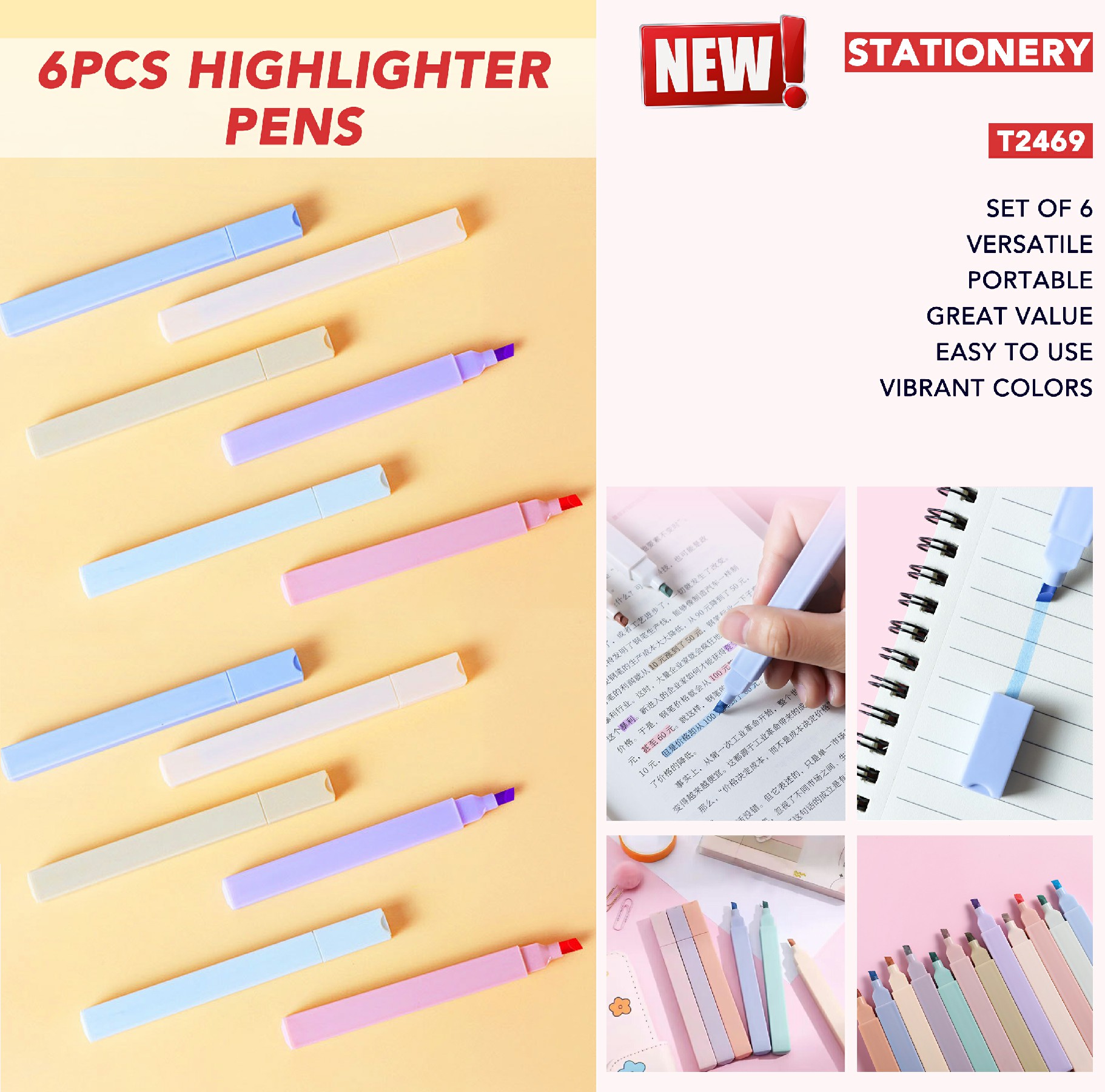 Enhance Your Writing Experience with High-Quality Highlight Pens