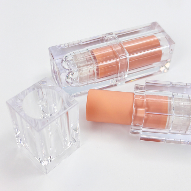 Clear Acrylic Lipstick Tube Transparent Lipstick Packaging