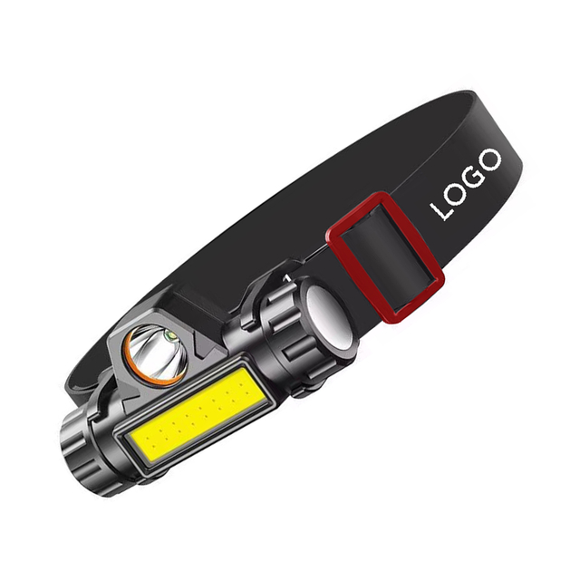 Multi-Function LED Headlamp Rechargeable Head-Mounted Flashlight