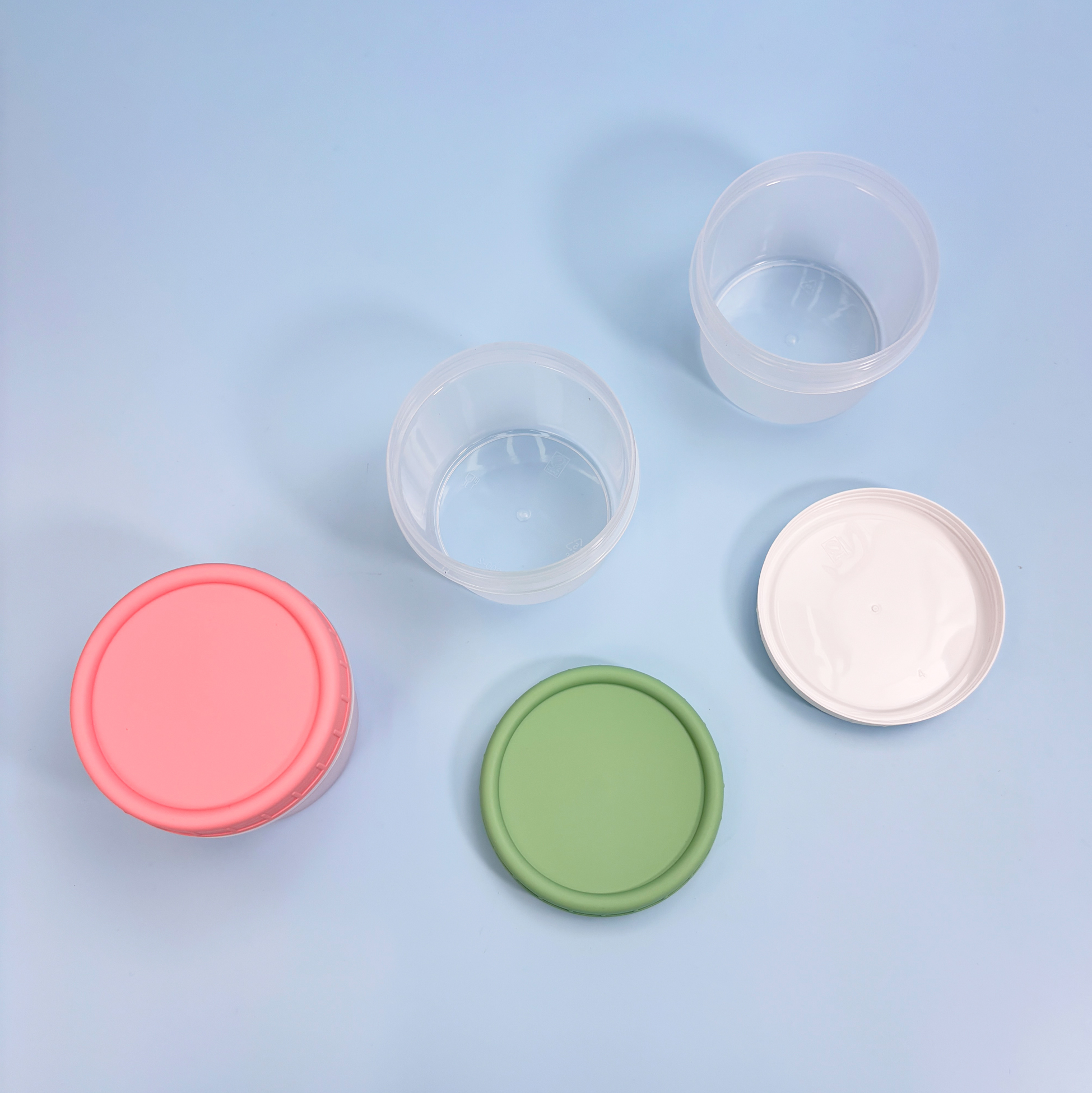 200ML Plastic Ice Cream Cup with Lid