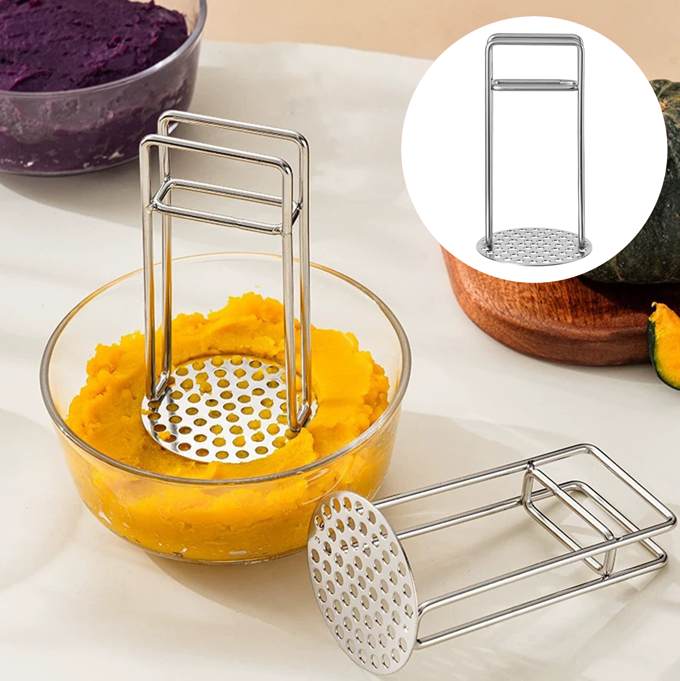 Stainless Steel Potato Masher