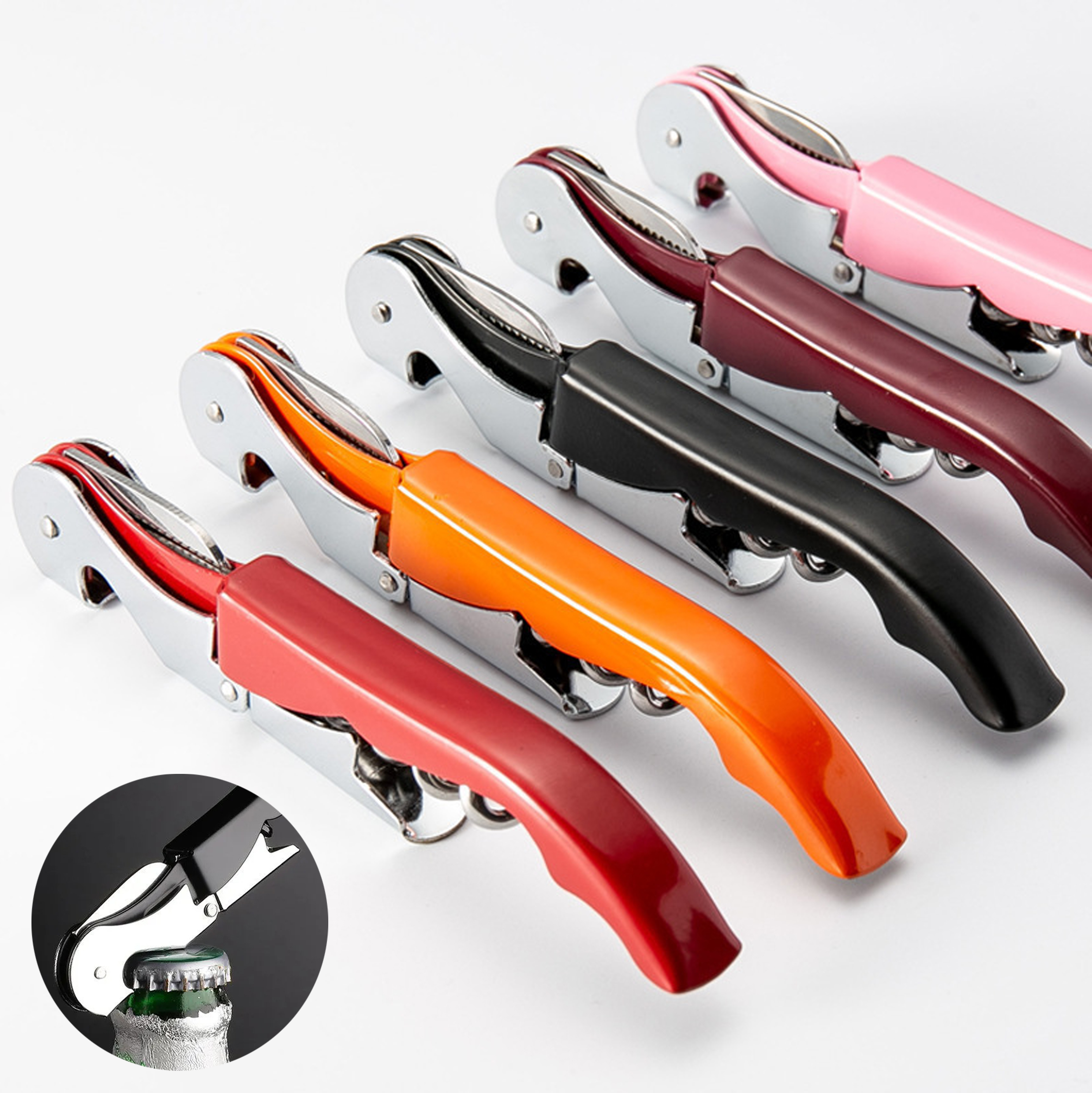 Multi-Functional Stainless Steel Wine Bottle Opener