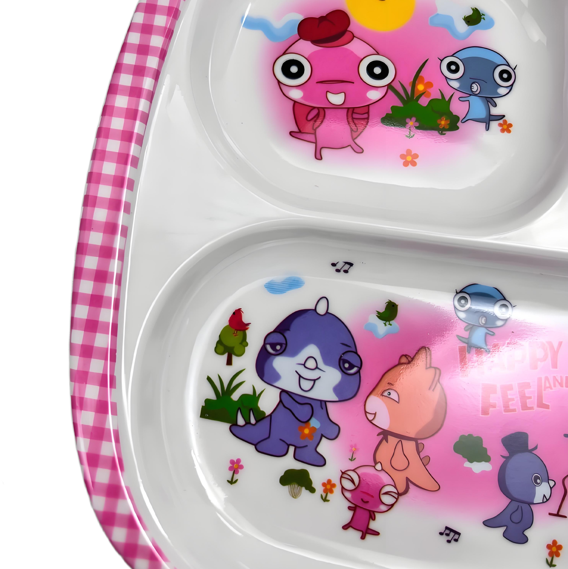 Children's Melamine Divided Plate