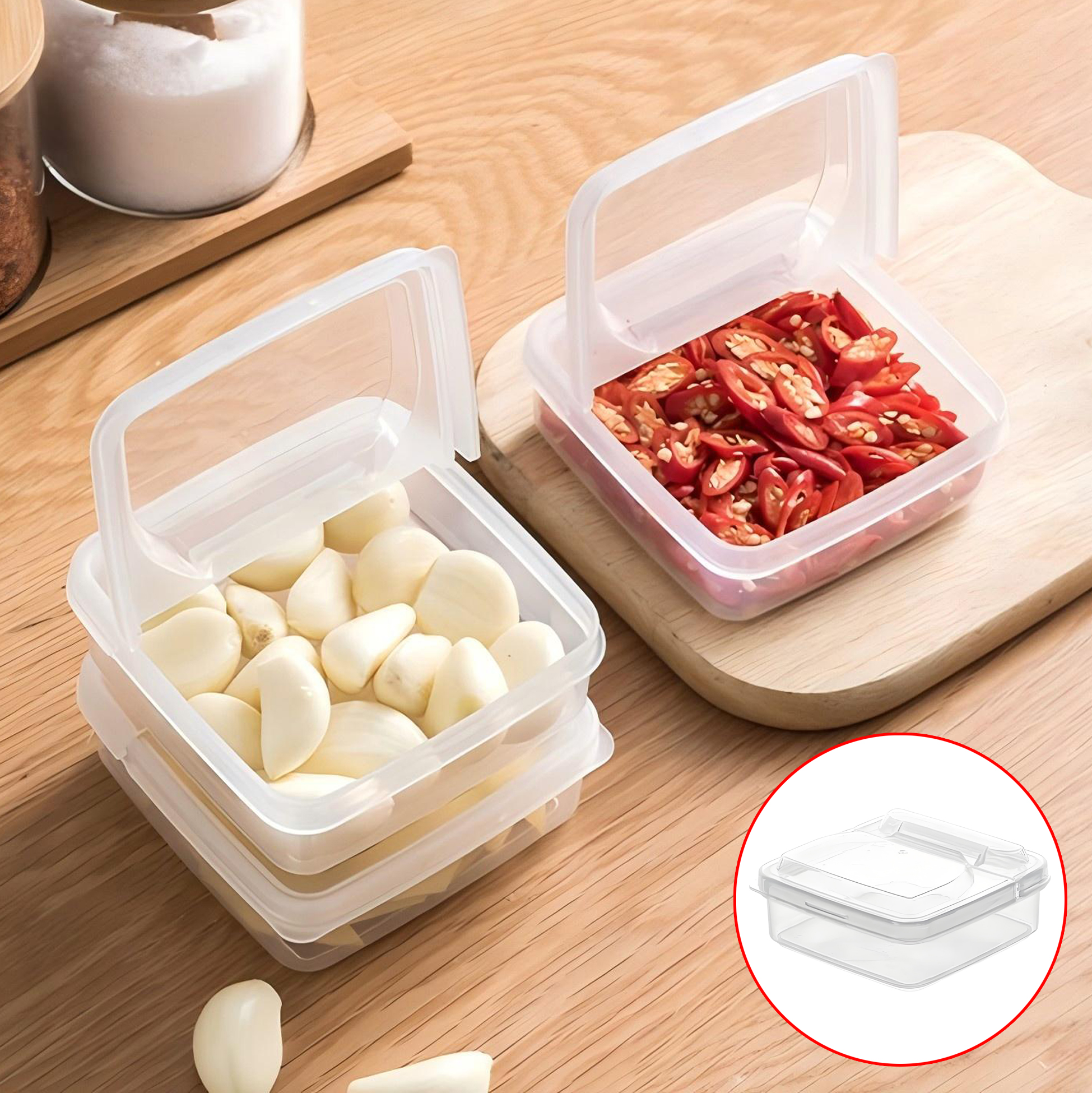 Transparent Lunch Box / Fruit Box