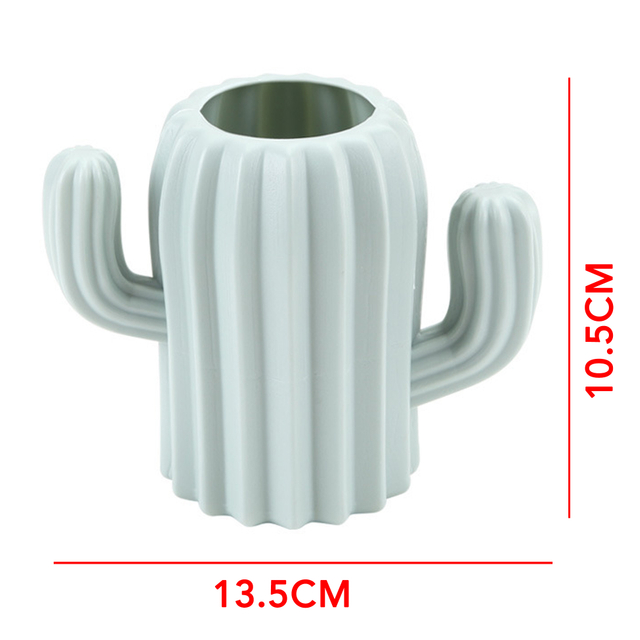 Cactus Shaped Stationery Pen Holder