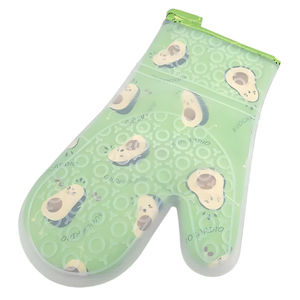 Avocado Themed Silicone Oven Mitt