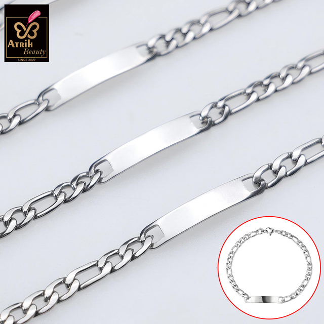 Stainless Steel Bracelet with Chunky Link Chain