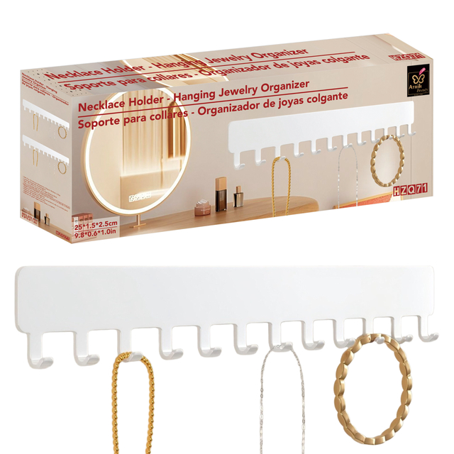Necklace Holder-Hanging Jewelry Organizer
