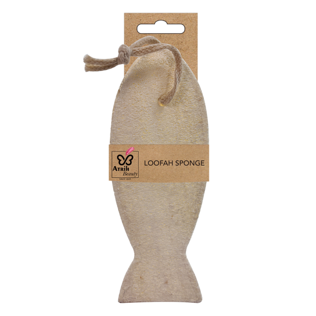 Eco Friendly Fish - Shaped Natural Loofah Bath Sponge