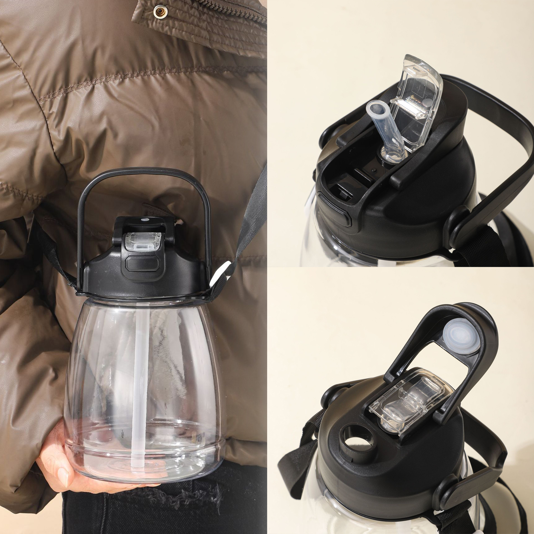 1.3L Plastic Water Bottle