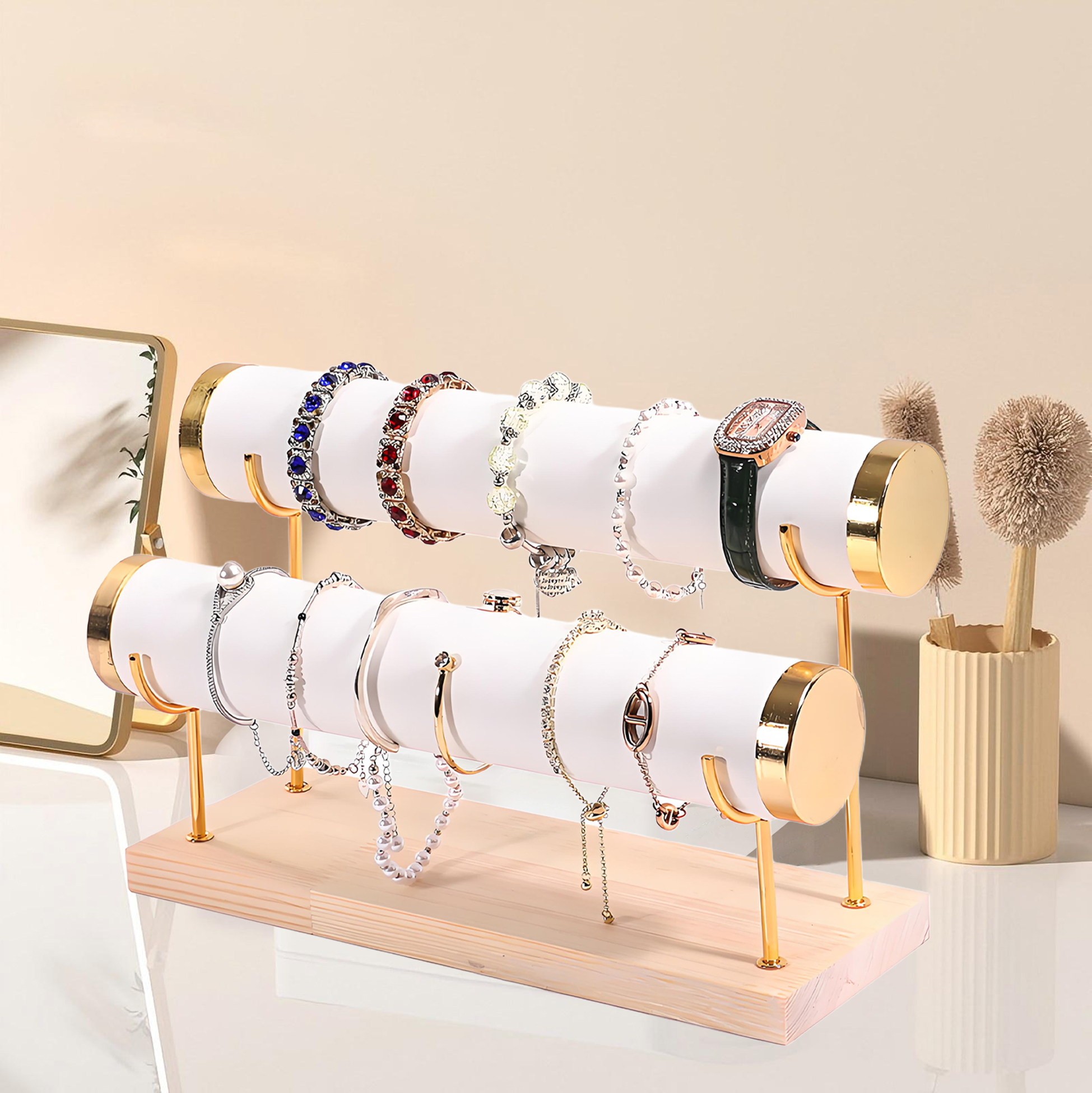 2-Tier Bracelet Holder Display