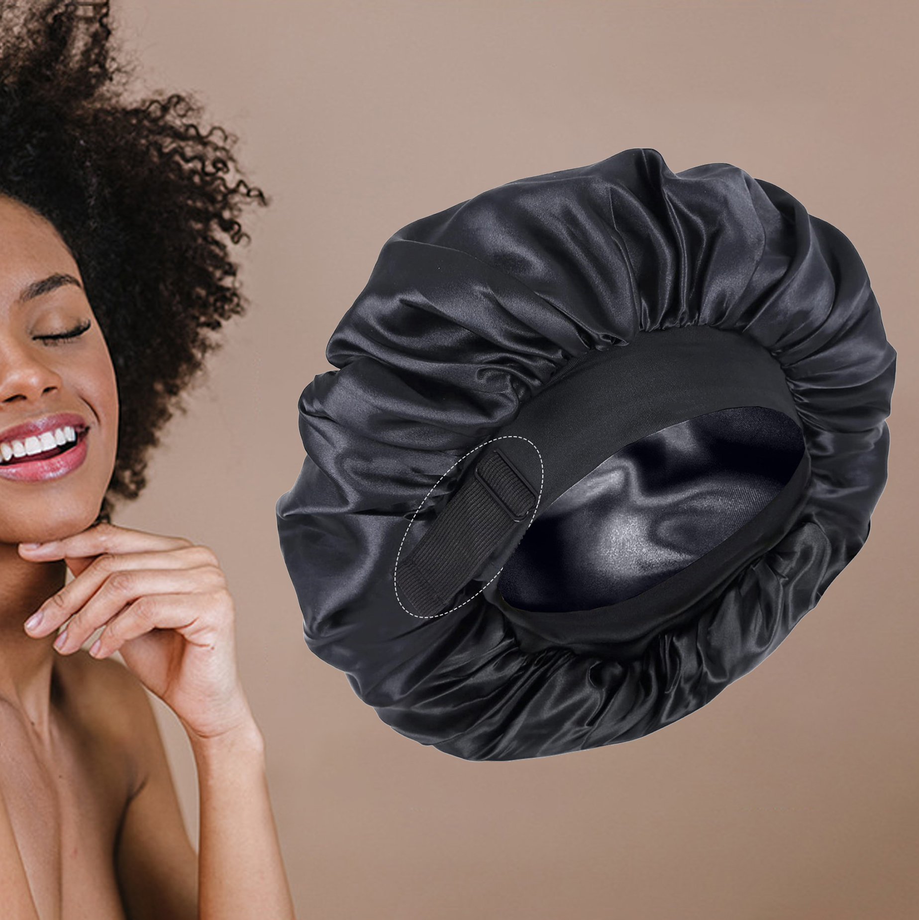 Satin Shower Cap