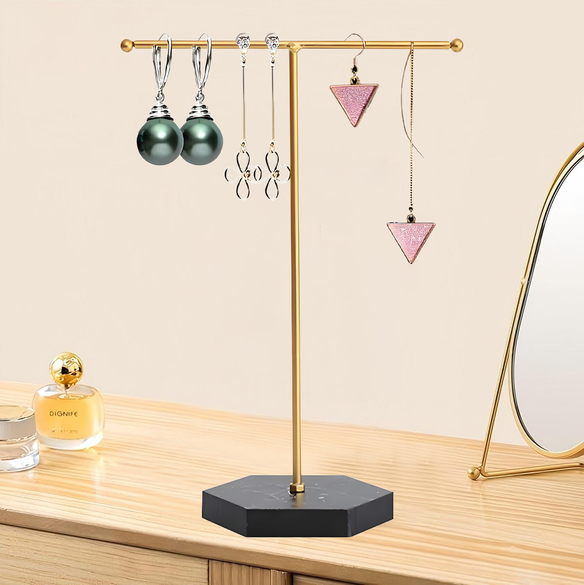 T-Bar Jewelry Display Stand