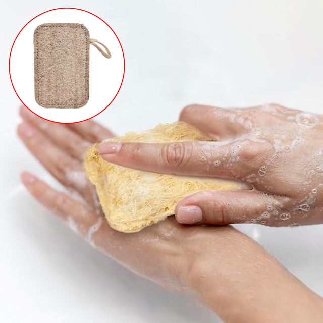 Natural Loofah Exfoliating Bath Sponge