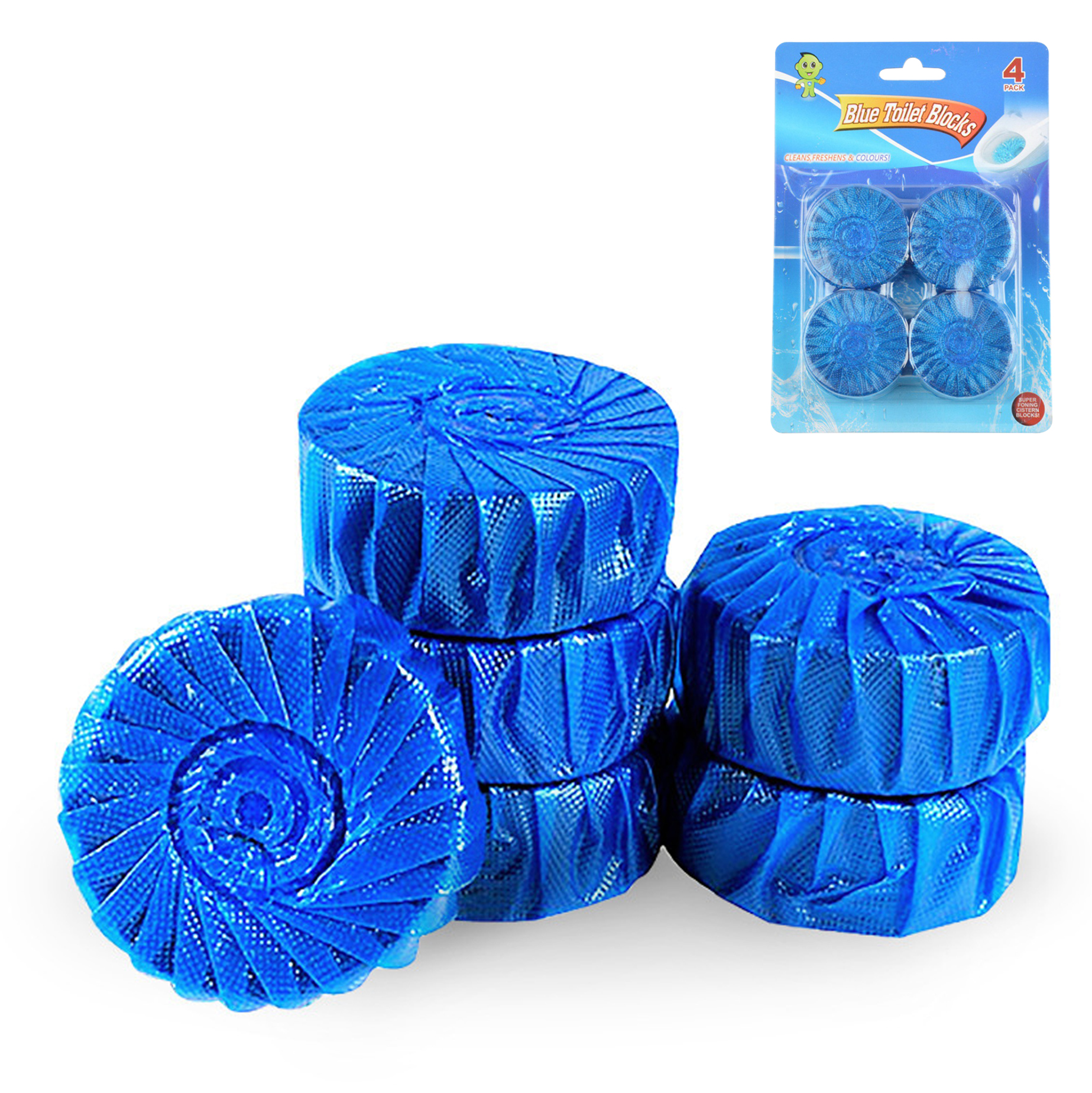 Blue Toilet Cleaner Blocks