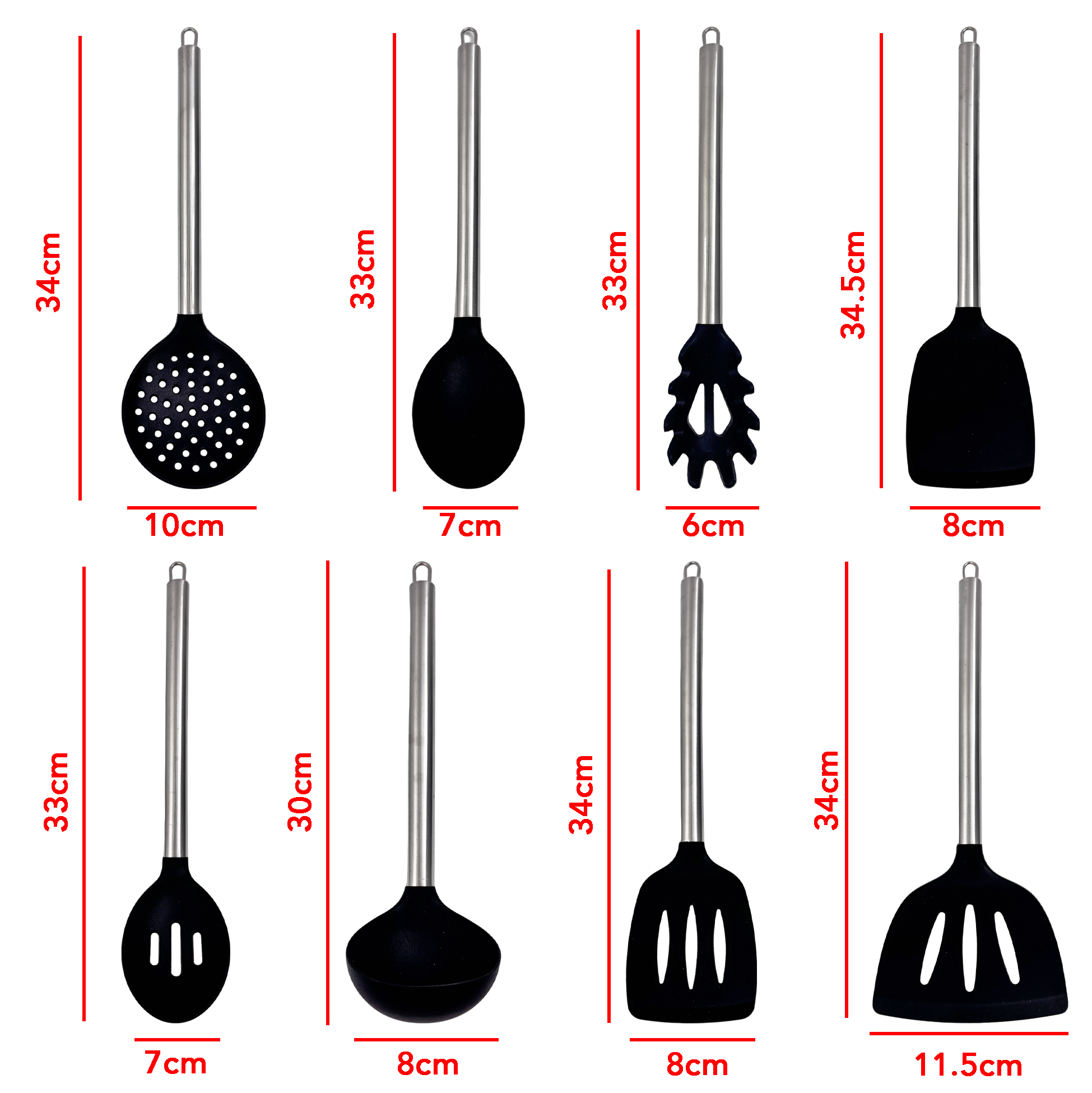 8-Piece Kitchen Utensil Set