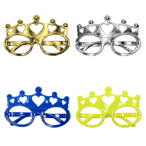 Crown-Shaped Party Glasses Set