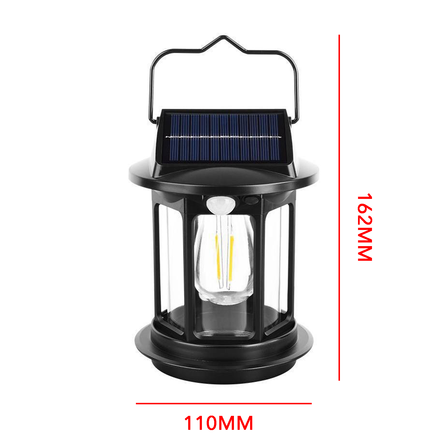 Solar-Powered Lantern LED Garden Light