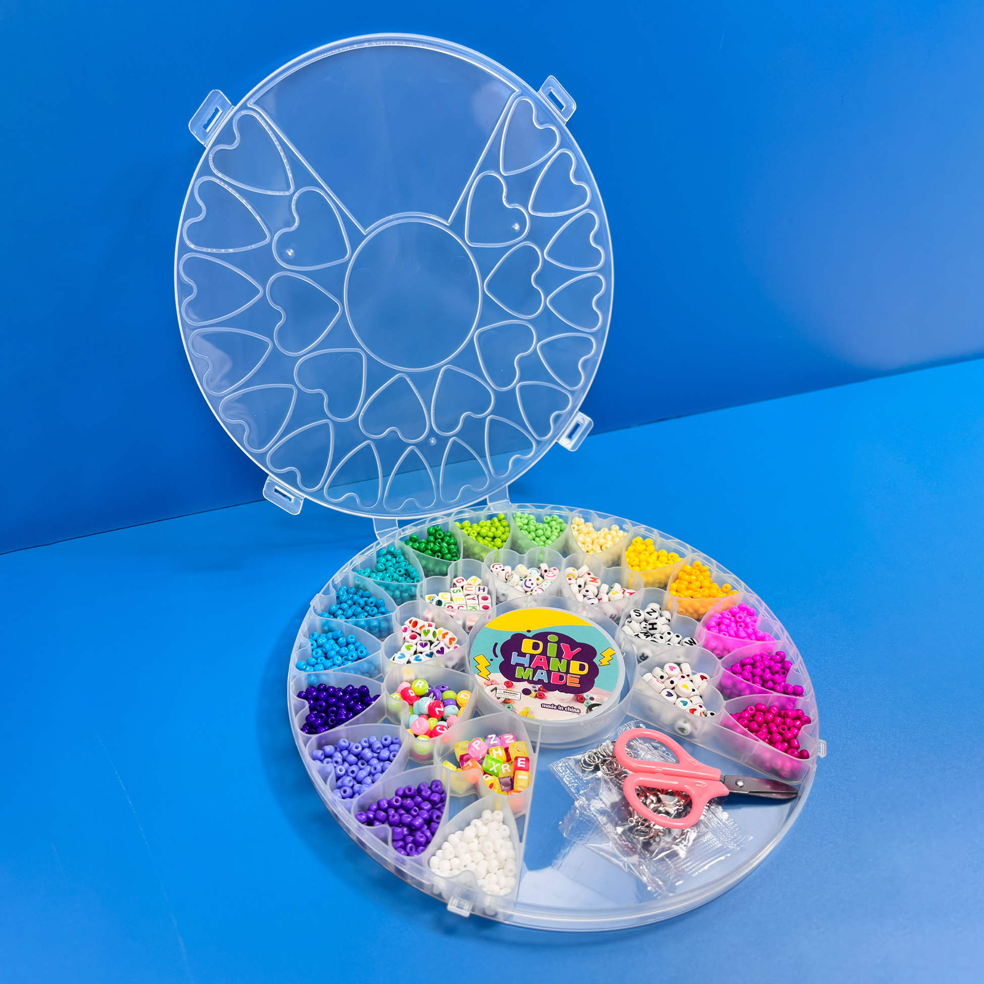 Heart-shaped DIY Bracelet & Necklace Making Kit