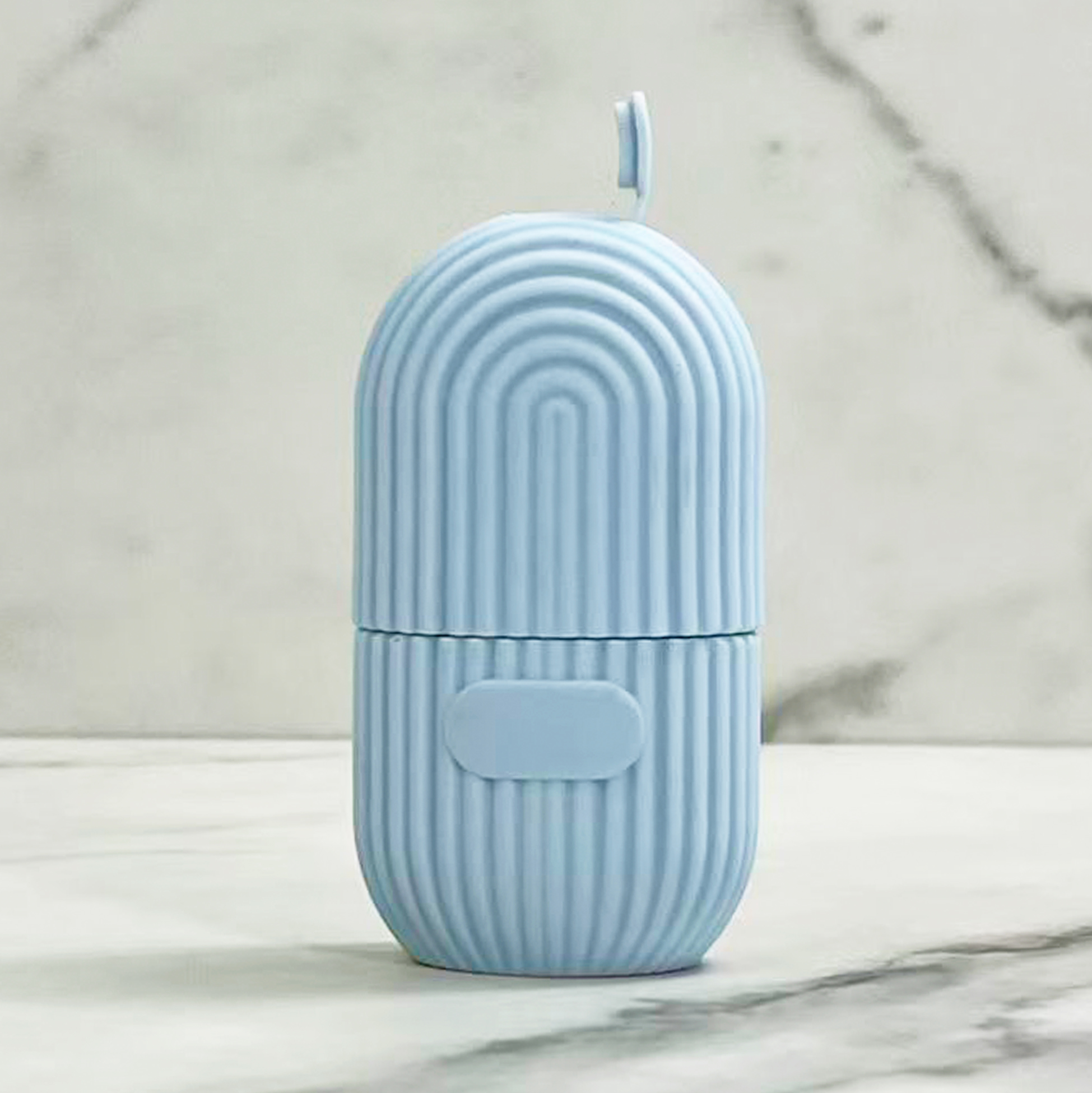 Light Blue Silicone Facial Ice Cube