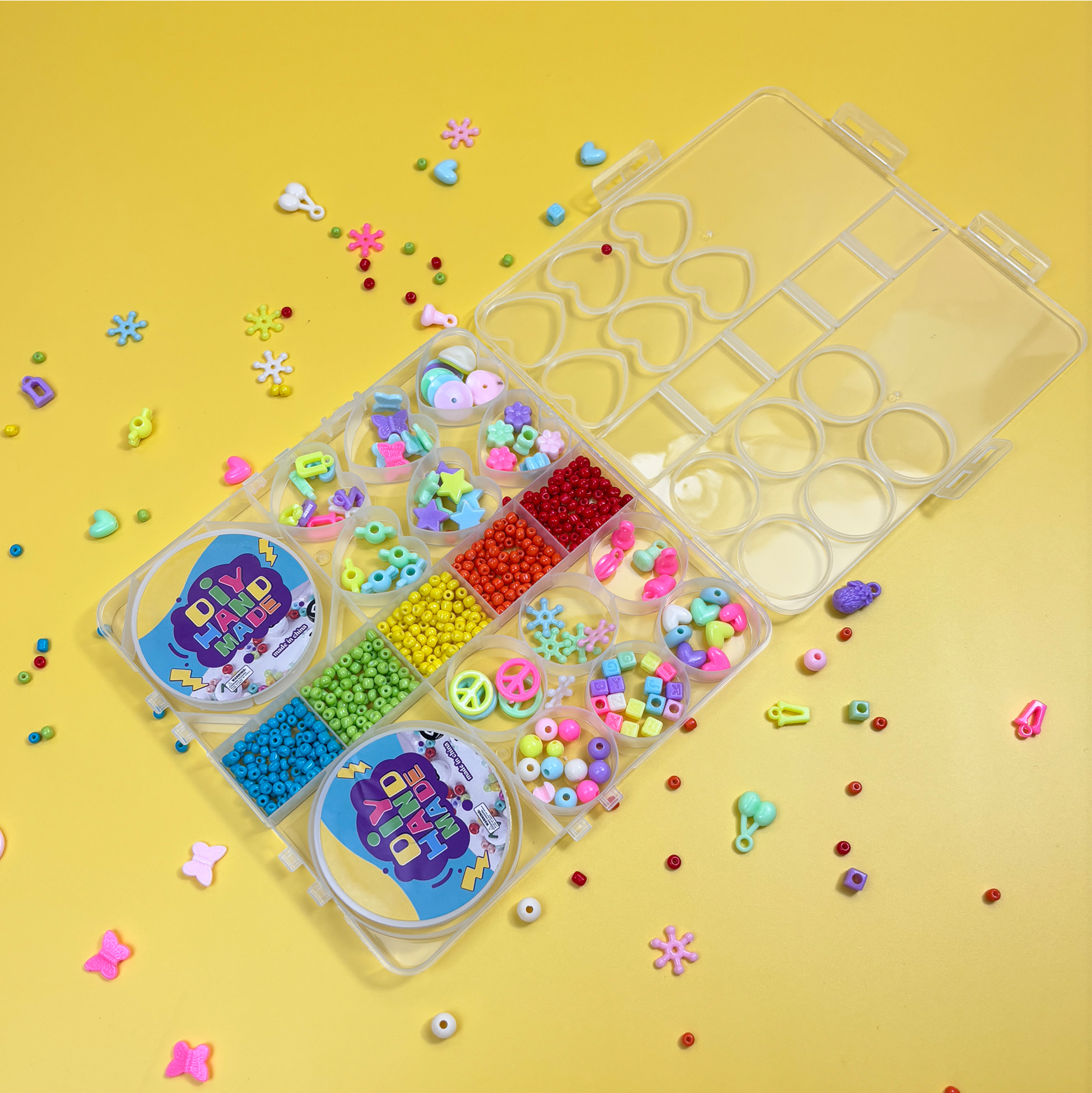 Neon DIY Jewelry Making Kit for Kids