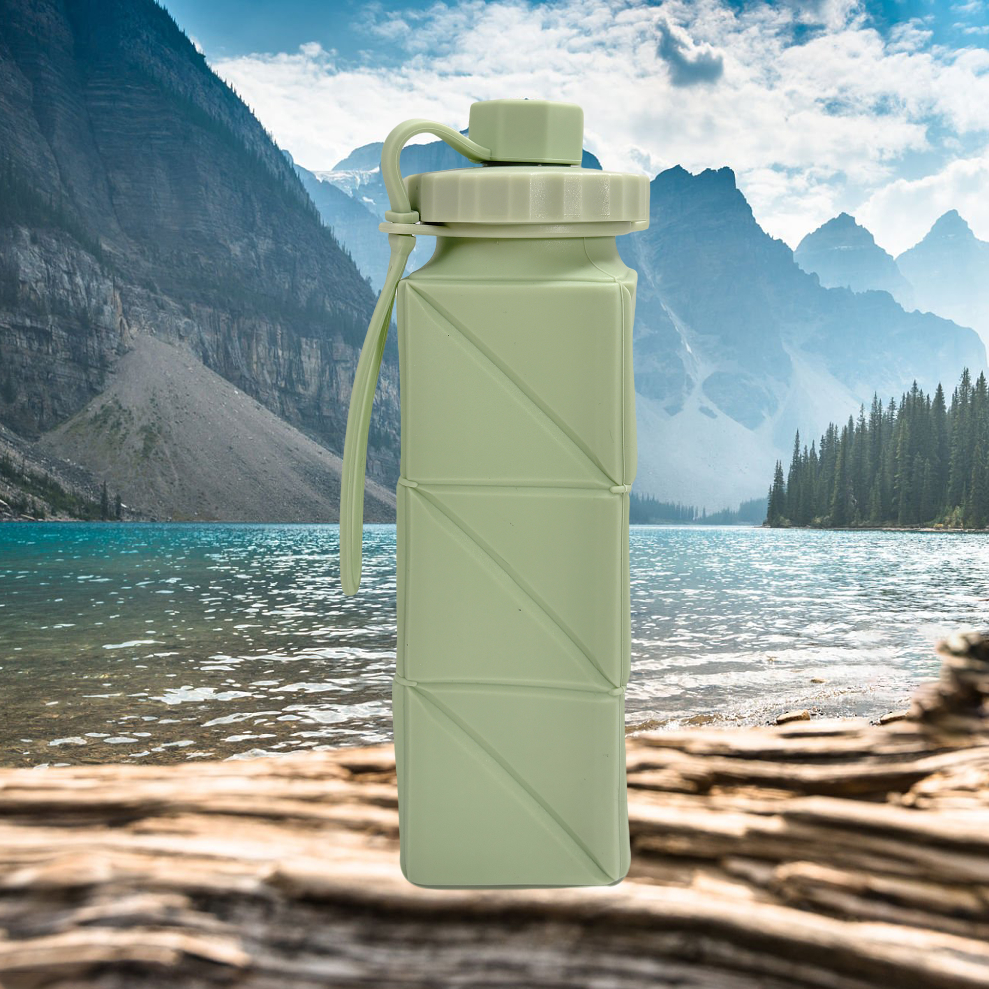 Silicone Collapsible Water Bottle
