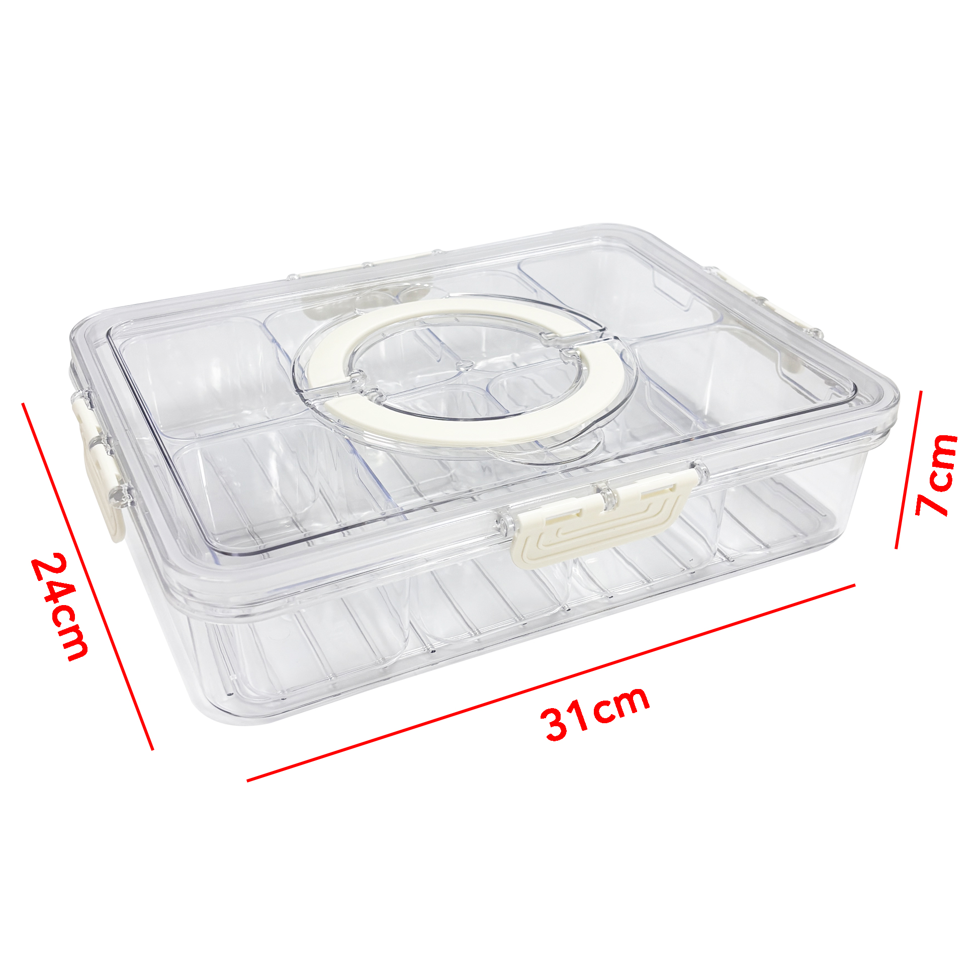 8-grid Plastic Storage Box