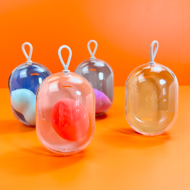 Transparent Makeup Sponge Case