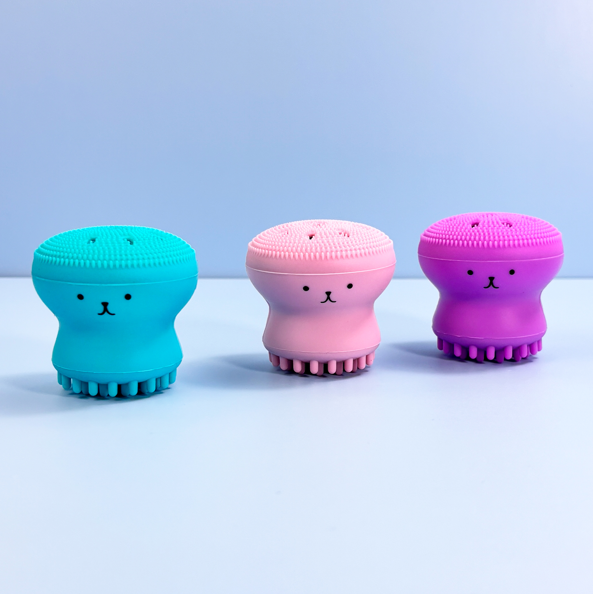 Double-sided Silicone Facial Cleansing Brush