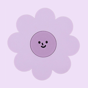 Cute Silicone Coasters for Drinks Absorbent Colorful Cup Coasters