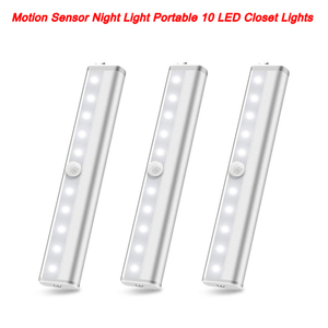 Motion Sensor Night Light Portable 10 LED Closet Lights 