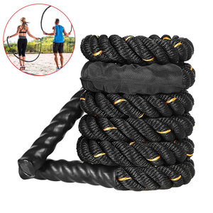 Heavy Weighted Skipping Ropes Home Fitness Workout Heavy Jump Rope Length 9m Diameter 25mm