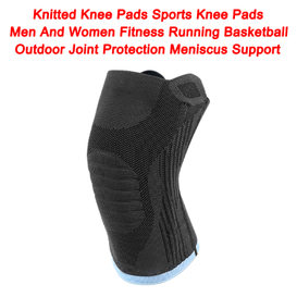 Knitted Knee Pads Sports Knee Pads Men And Women Fitness Running Basketball Outdoor Joint Protection Meniscus Support