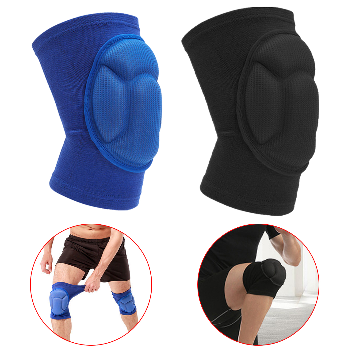 Elastic Sponge Cushion Knee Support Knee Pad Knee Sleeve Breathable Neoprene Knee Support