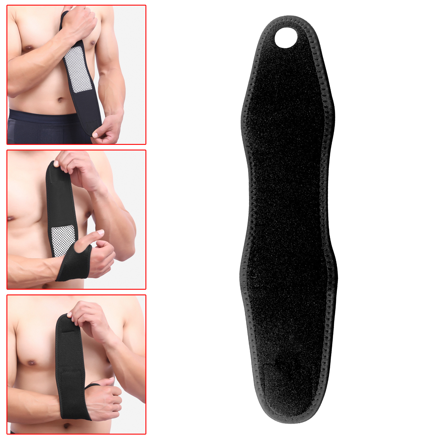 Wrist Support Brace Adjustable Wrist Strap Magnetic Wrist Brace for Sports Protecting