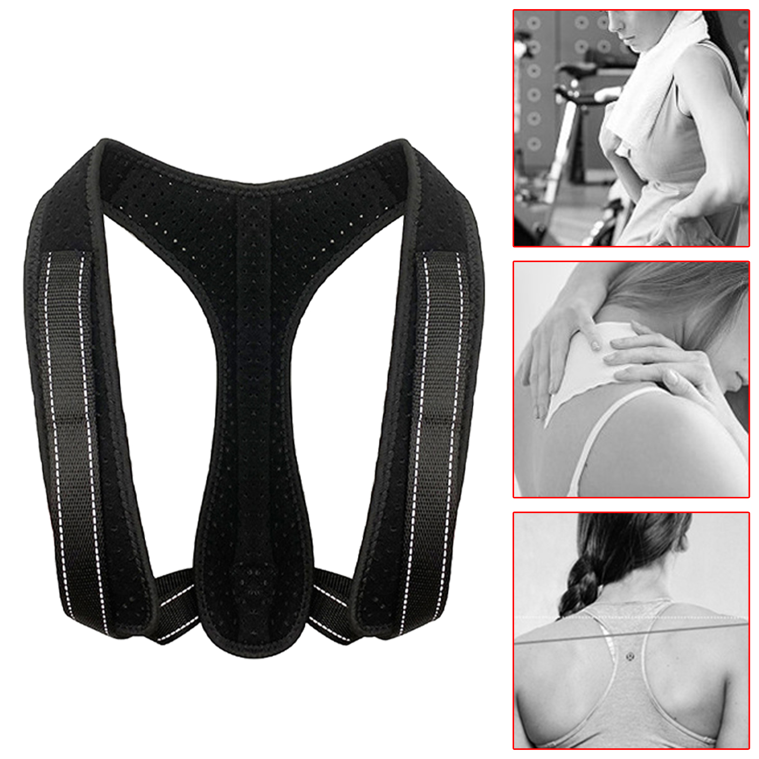 Adjustable Hunchback Posture Corrector Upper Back Posture Corrector For Men And Women