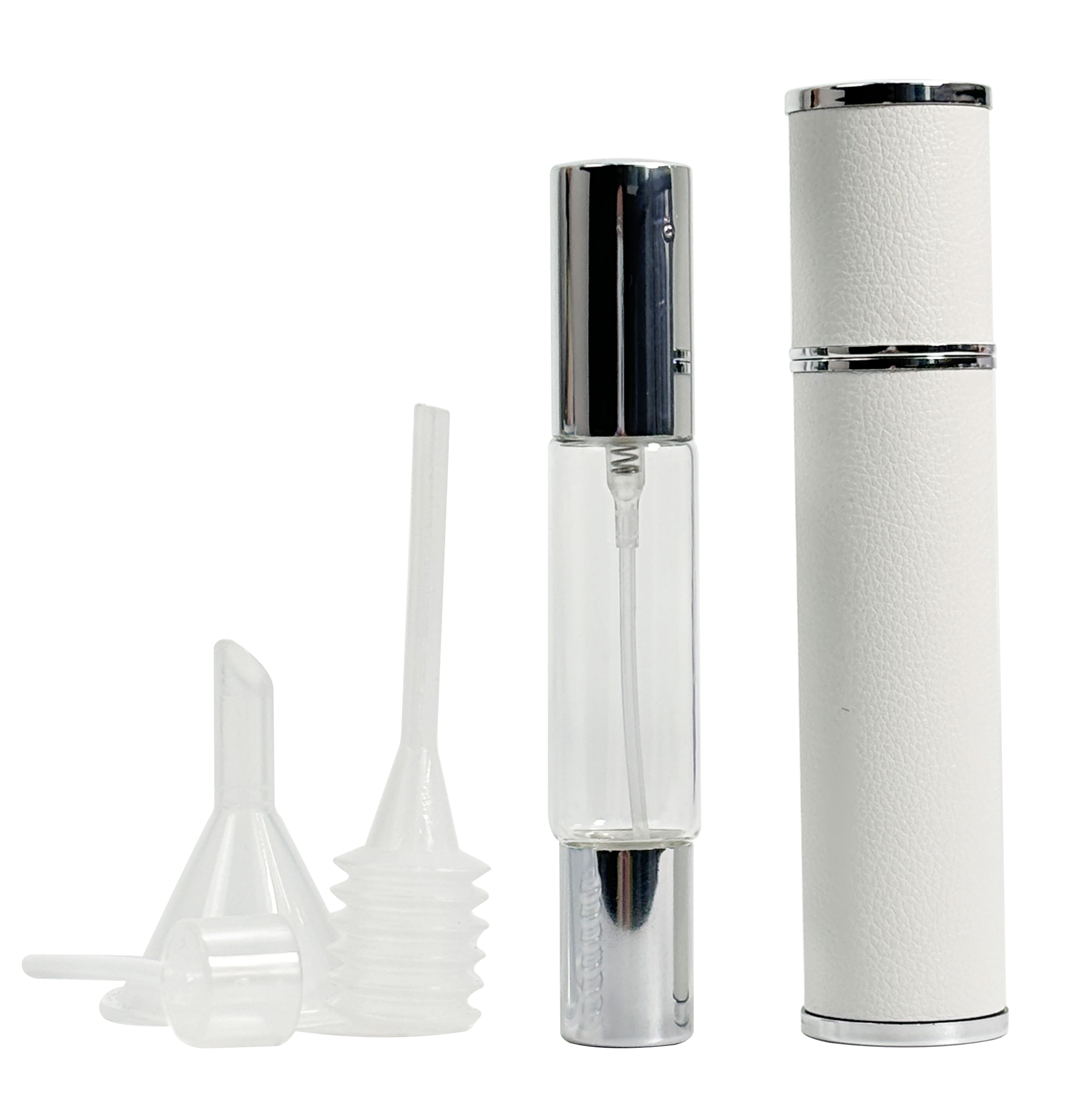 Glass Perfume Bottle and Roll-On Bottle Set with Filling Tools