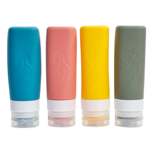 90ml Silicone Travel Bottles Set (4-Piece)