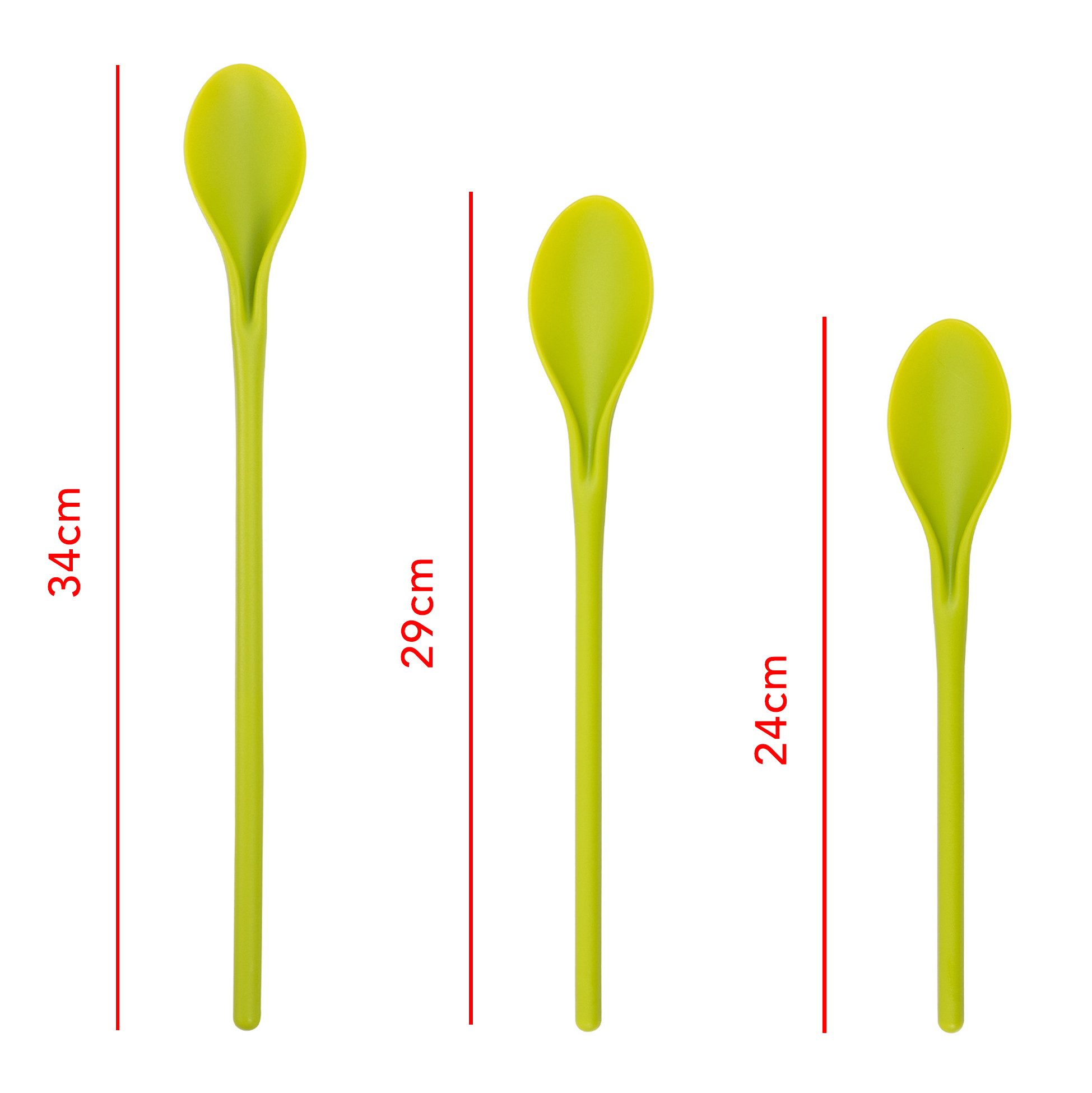 Mother's Day 3-pcs Kitchen Mixing Spoon Set