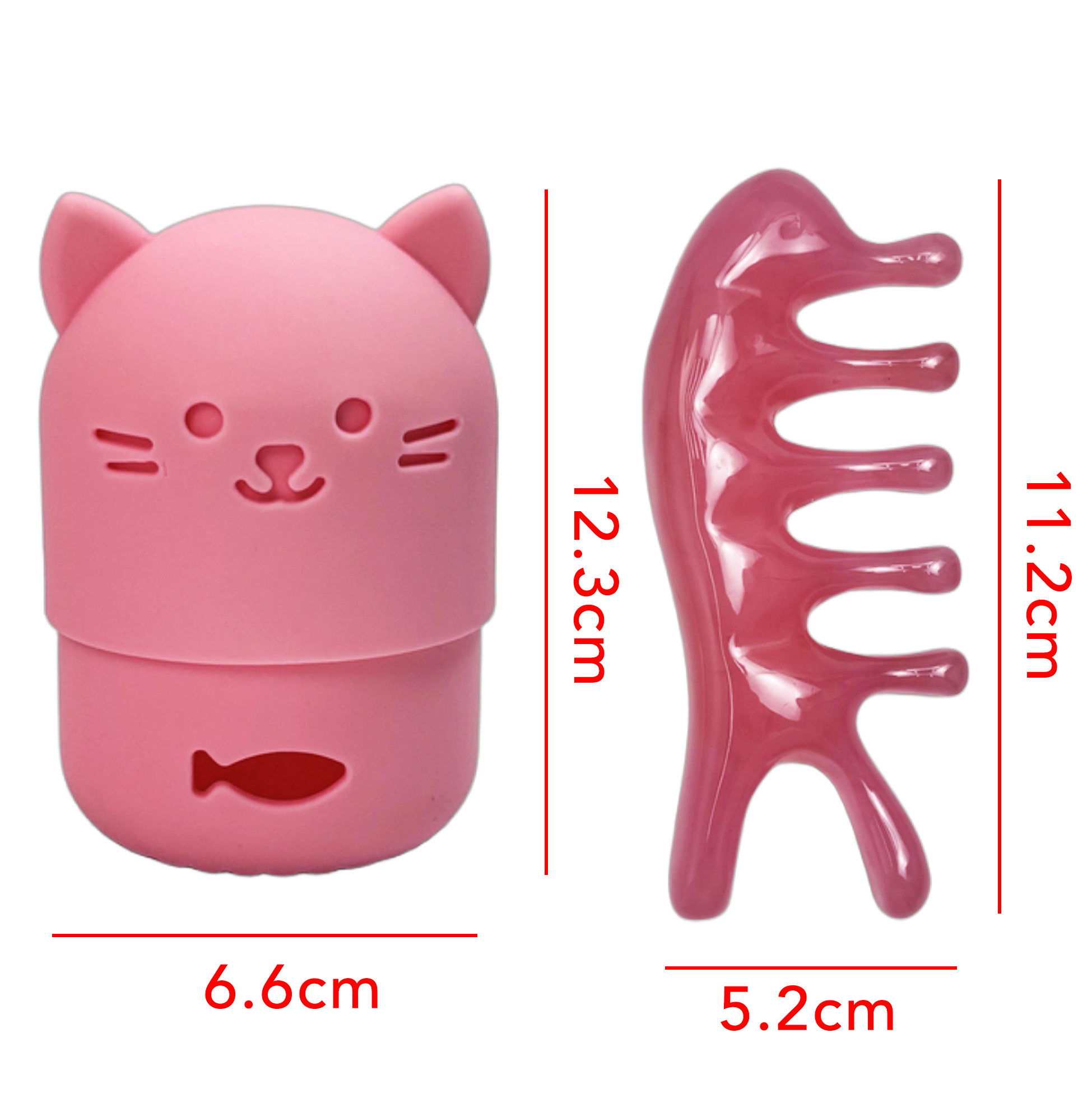 Set of 2 Facial Ice Massage Tools