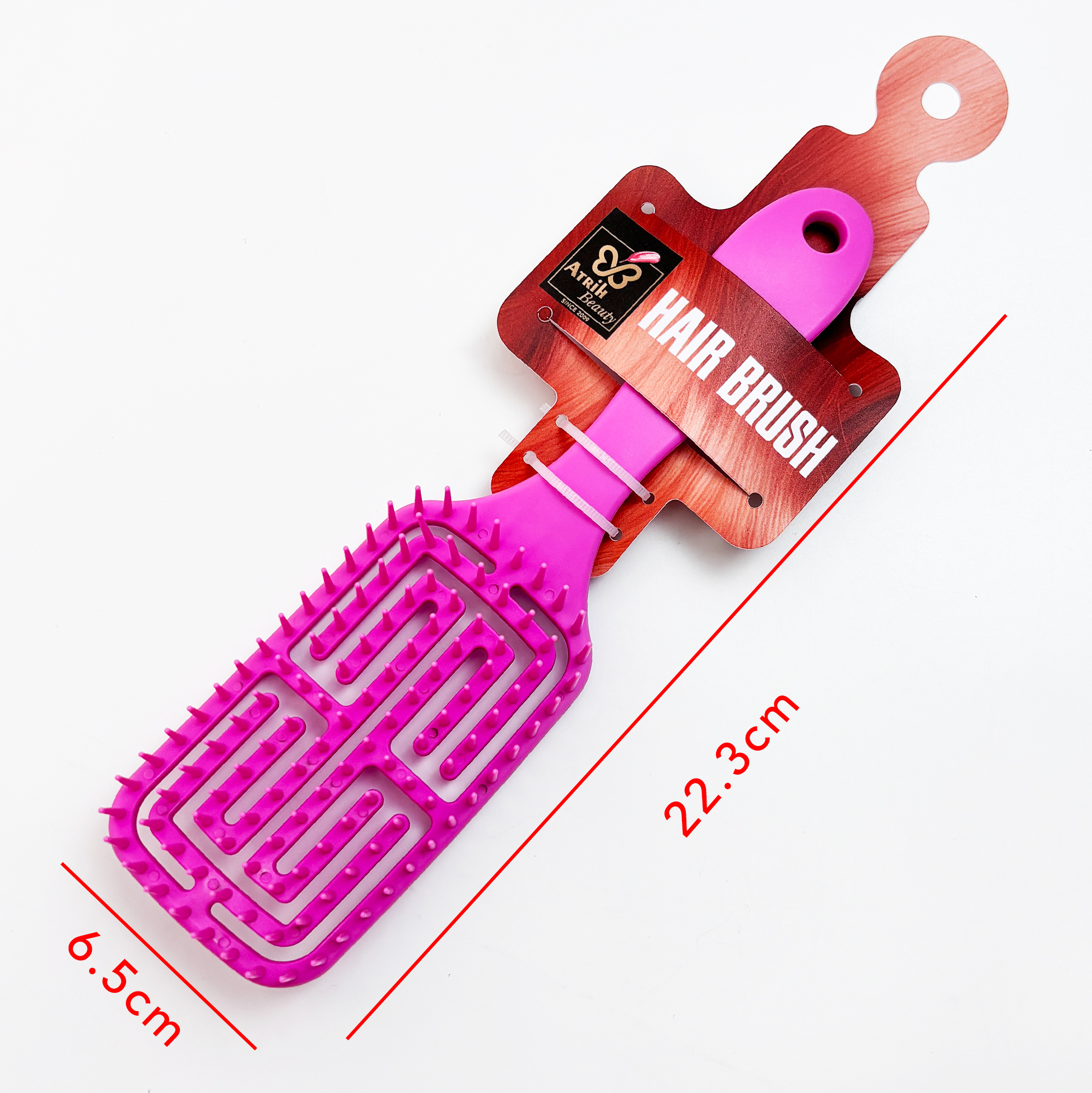 Purple Maze Vented Hair Brush